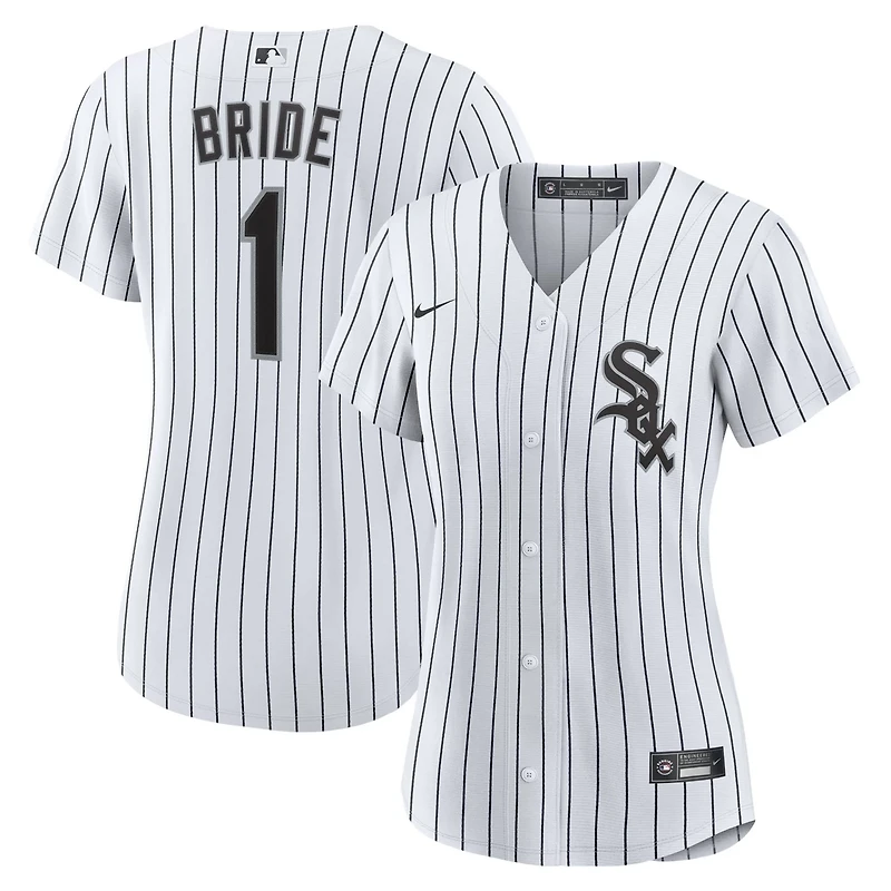 Nike Chicago Sox 1 Bride Home Replica Jersey
