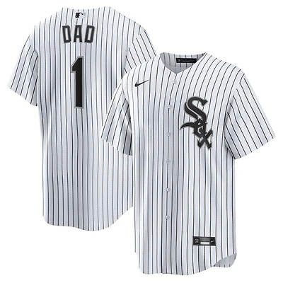 Nike Chicago Sox 1 Dad Home Replica Jersey