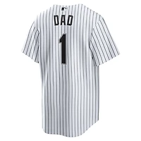 Nike Chicago Sox 1 Dad Home Replica Jersey