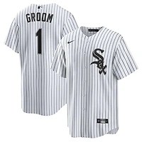 Nike Chicago Sox 1 Groom Home Replica Jersey