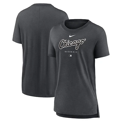 Nike Chicago Sox Authentic Collection Early Work Tri-Blend T-Shirt