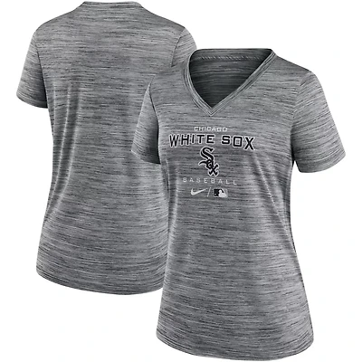 Nike Chicago Sox Authentic Collection Velocity Performance V-Neck T-Shirt
