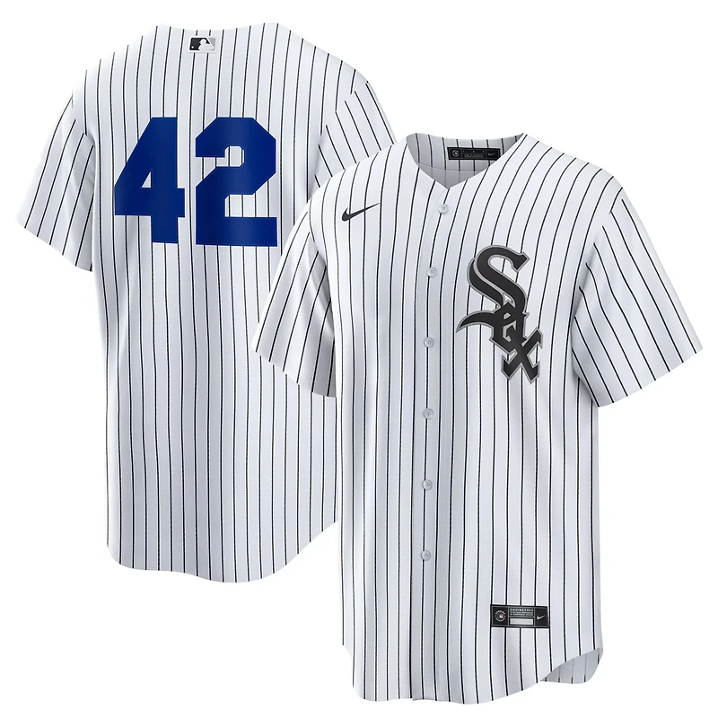 Nike Chicago Sox Home 2025 Jackie Robinson Day Replica Jersey