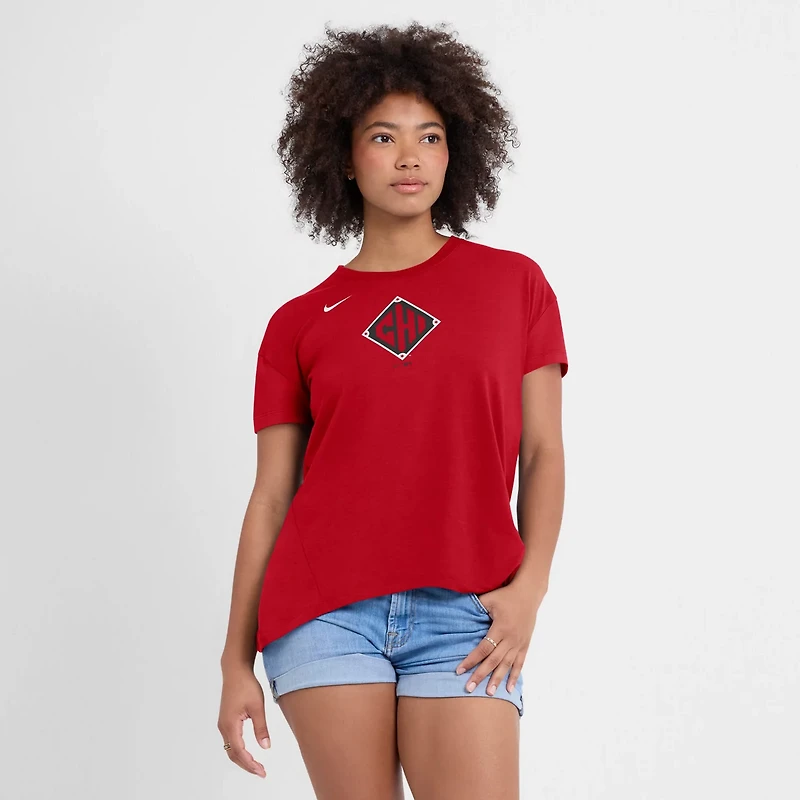 Nike Chicago White Sox 2025 City Connect Flowy Fashion Tri-Blend Performance T-Shirt