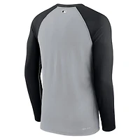 Nike Chicago White Sox Game Authentic Collection Performance Raglan Long Sleeve T-Shirt