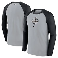 Nike Chicago White Sox Game Authentic Collection Performance Raglan Long Sleeve T-Shirt