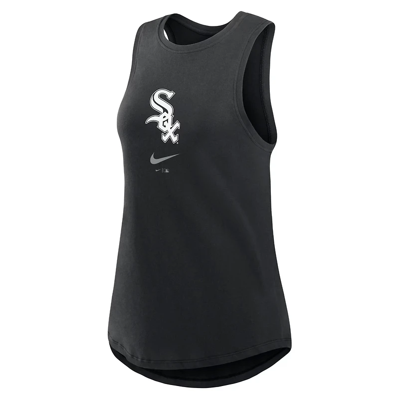 Nike Chicago White Sox Legacy Icon High Neck Performance Tank Top