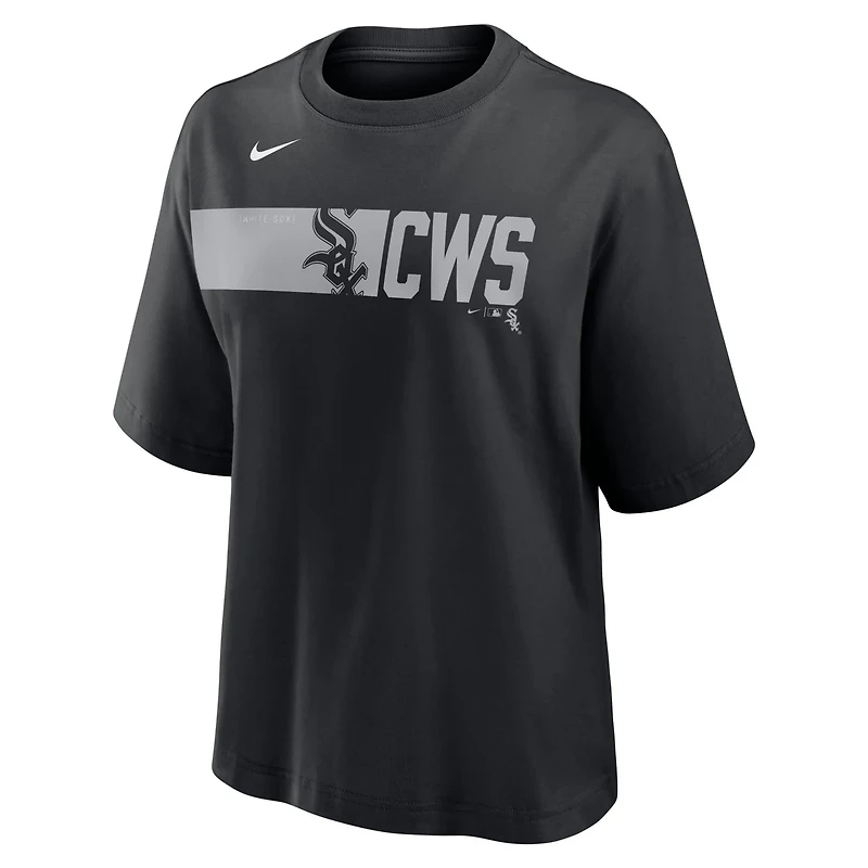Nike Chicago White Sox Team Knockout Boxy T-Shirt