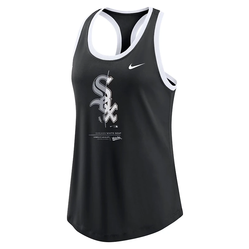 Nike Chicago White Sox Tech Tri-Blend Tank Top