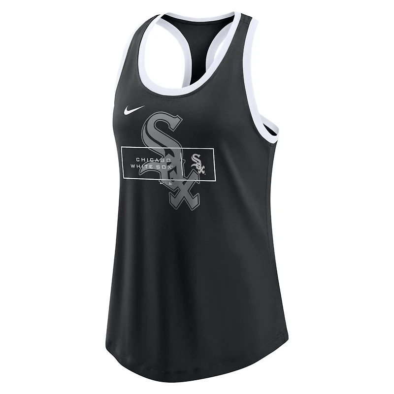 Nike Chicago White Sox X-Ray Racerback Performance Tank Top