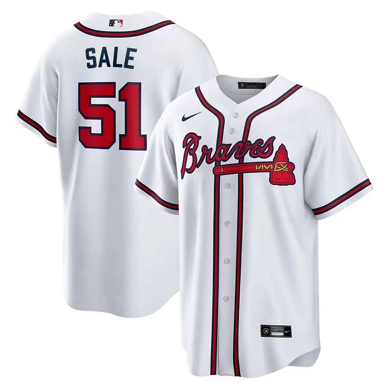 Nike Chris Sale Atlanta Braves Home Replica Jersey