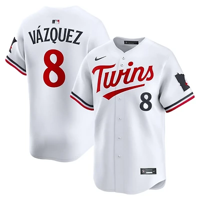 Nike Christian Vzquez Minnesota Twins Home Limited Jersey