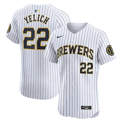 Nike Christian Yelich Milwaukee Brewers Alternate Elite Player Jersey