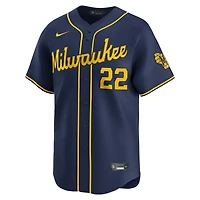 Nike Christian Yelich Milwaukee Brewers Alternate Limited Player Jersey