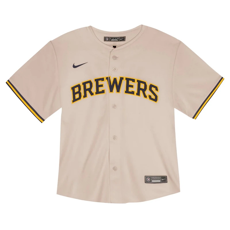 Nike Christian Yelich Milwaukee Brewers Home Game Jersey