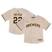 Nike Christian Yelich Milwaukee Brewers Home Game Jersey