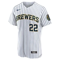 Nike Christian Yelich Milwaukee Brewers Team Alternate Authentic Player Jersey