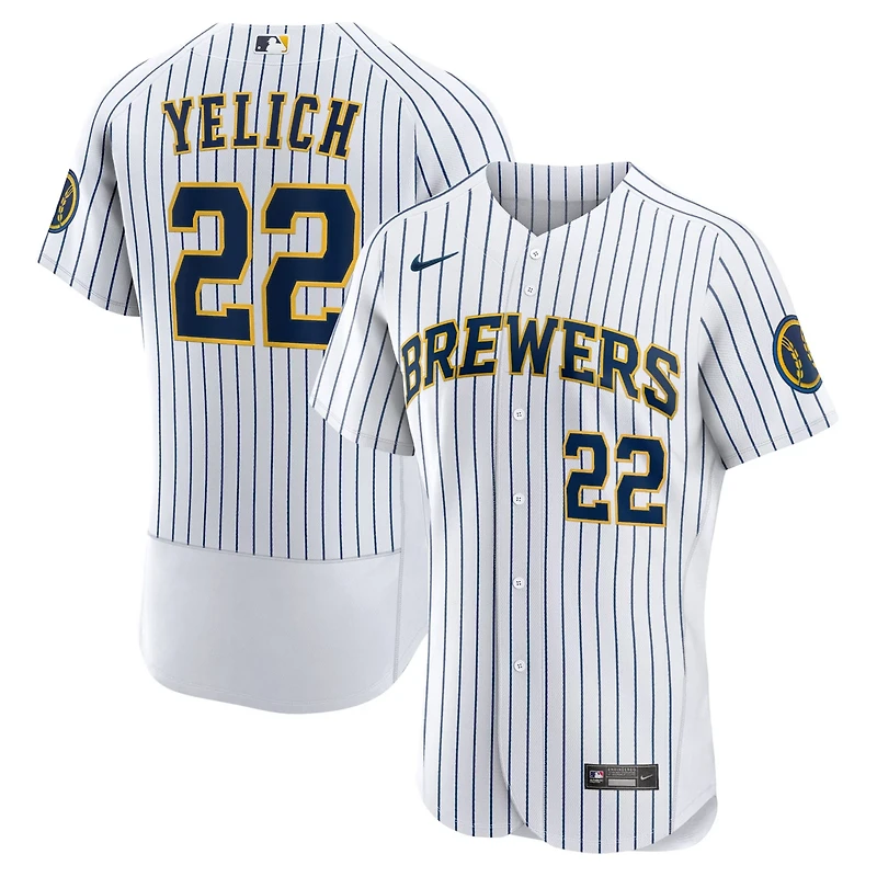 Nike Christian Yelich Milwaukee Brewers Team Alternate Authentic Player Jersey