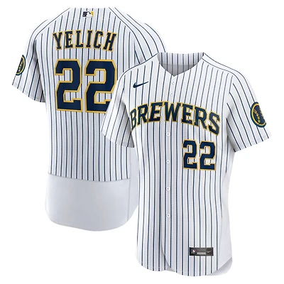Nike Christian Yelich Milwaukee Brewers Team Alternate Authentic Player Jersey