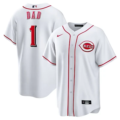 Nike Cincinnati Reds 1 Dad Home Replica Jersey