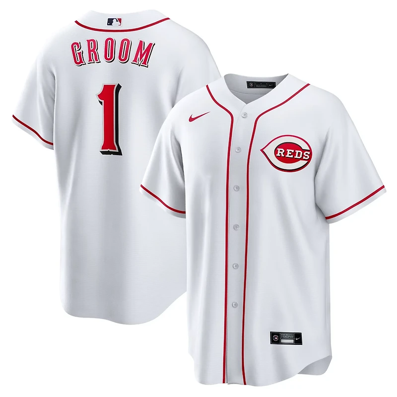 Nike Cincinnati Reds 1 Groom Home Replica Jersey