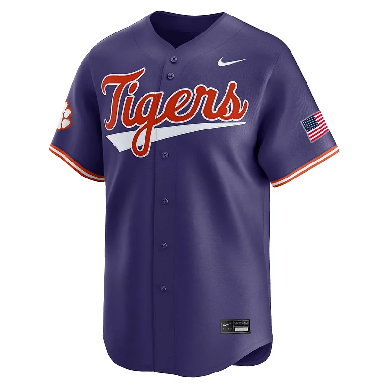 Nike Clemson Tigers College Limited Baseball Jersey