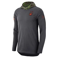 Nike Clemson Tigers Military Long Sleeve Hoodie T-Shirt