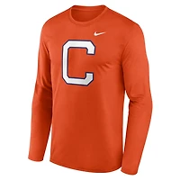 Nike Clemson Tigers Primetime Alternate Logo Legend Long Sleeve T-Shirt