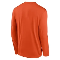 Nike Clemson Tigers Primetime Alternate Logo Legend Long Sleeve T-Shirt