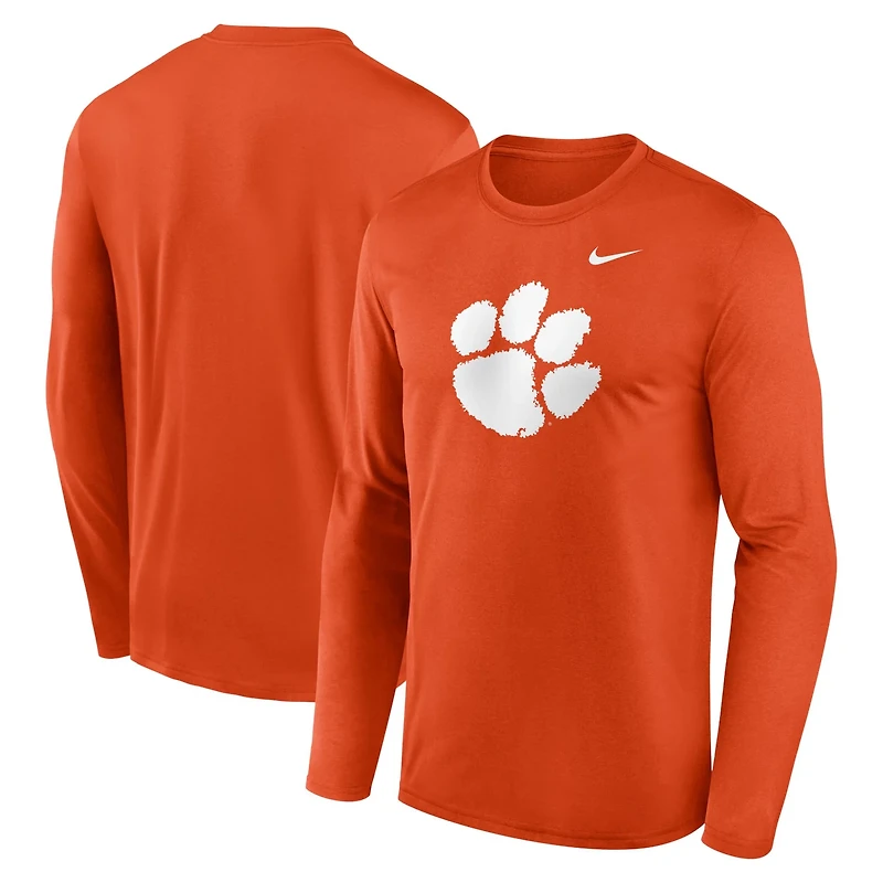 Nike Clemson Tigers Primetime Primary Legend Long Sleeve T-Shirt