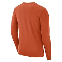 Nike Clemson Tigers Repeat Logo 2-Hit Long Sleeve T-Shirt