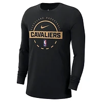 Nike Cleveland Cavaliers Authentic Long Sleeve Practice T-Shirt