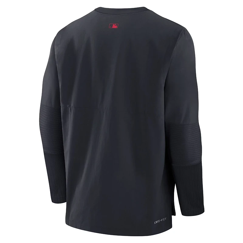 Nike Cleveland Guardians Authentic Collection Player Performance Pullover Sweatshirt