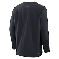 Nike Cleveland Guardians Authentic Collection Player Performance Pullover Sweatshirt
