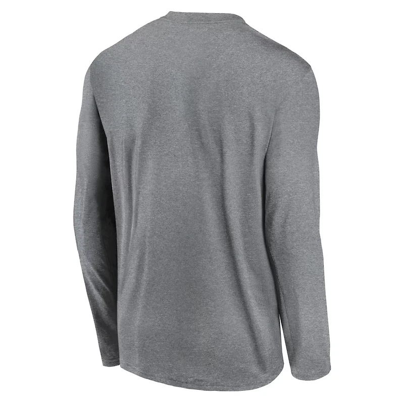 Nike Cleveland Guardians Club Arched Legend Performance Long Sleeve T-Shirt