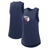 Nike Cleveland Guardians Legacy Icon High Neck Performance Tank Top