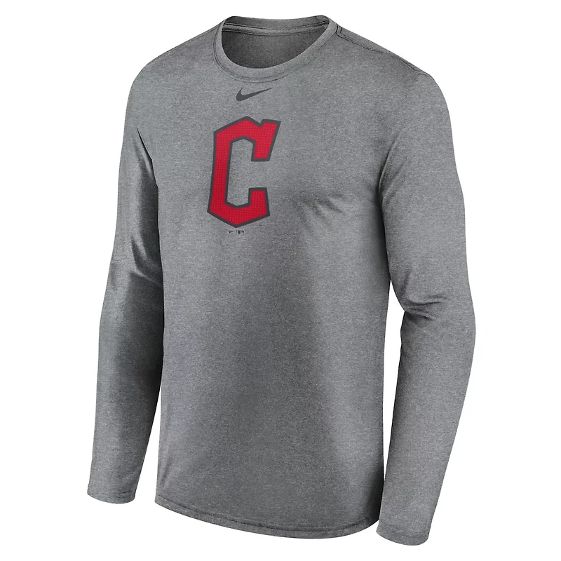 Nike Cleveland Guardians Logo Legend Long Sleeve T-Shirt
