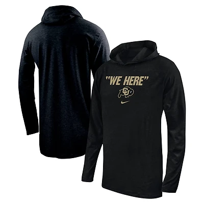 Nike Colorado Buffaloes We Here Performance Hoodie Long Sleeve T-Shirt