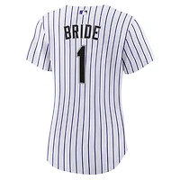 Nike Colorado Rockies 1 Bride Home Replica Jersey