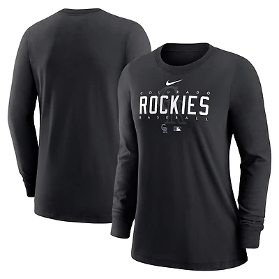 Nike Colorado Rockies Authentic Collection Legend Performance Long Sleeve T-Shirt