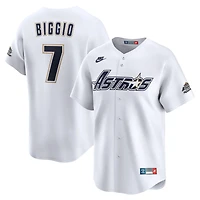 Nike Craig Biggio Houston Astros Throwback Cooperstown Collection Limited Jersey