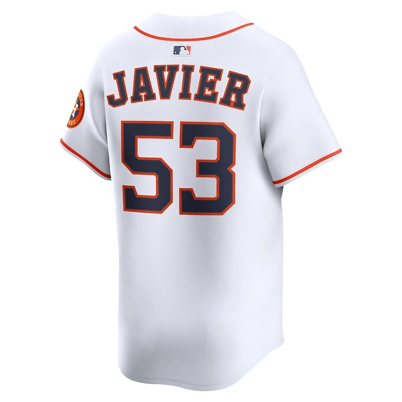 Nike Cristian Javier Houston Astros Home Limited Player Jersey