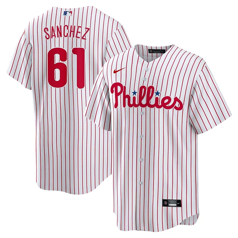 Nike Cristopher Sanchez Philadelphia Phillies Home Replica Jersey