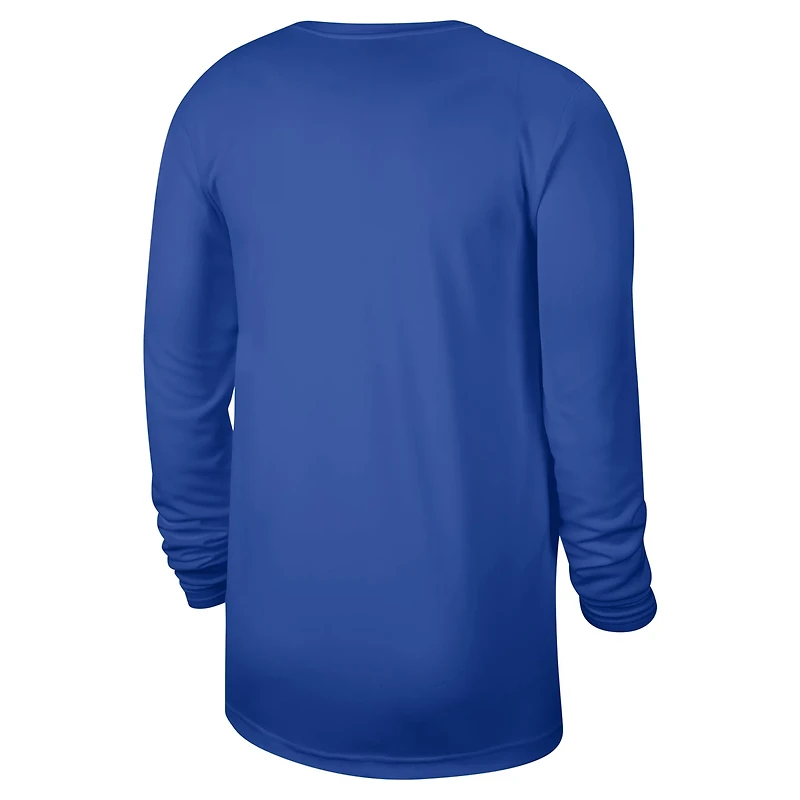 Nike Dallas Mavericks 2024 25 Legend On-Court Practice Long Sleeve T-Shirt