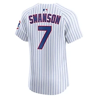 Nike Dansby Swanson Chicago Cubs Home Elite Jersey