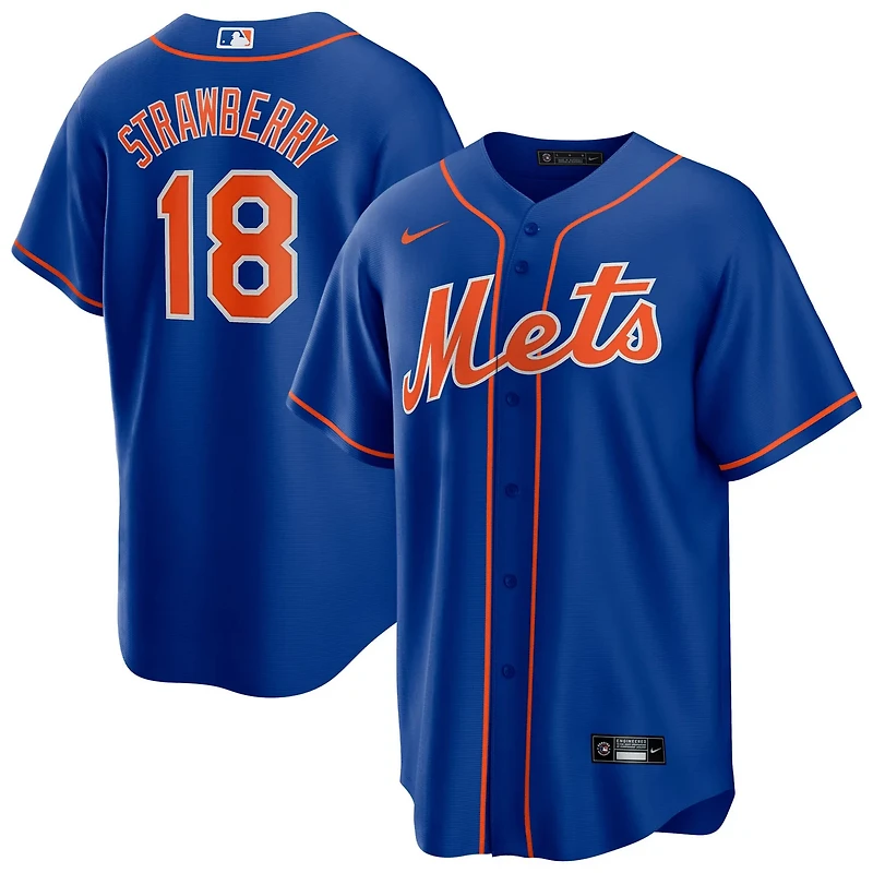Nike Darryl Strawberry New York Mets Alternate Replica Player Jersey
