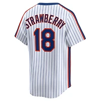 Nike Darryl Strawberry New York Mets Throwback Cooperstown Collection Limited Jersey