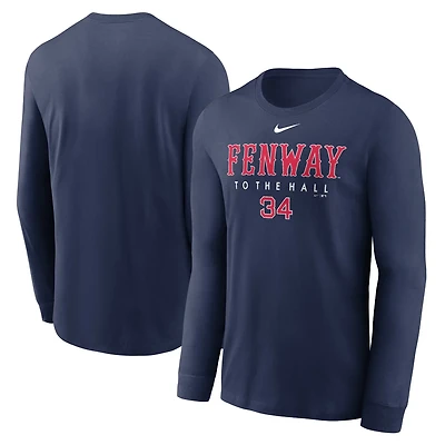 Nike David Ortiz Boston Red Sox Hall of Fame Fenway Crew Neck T-Shirt