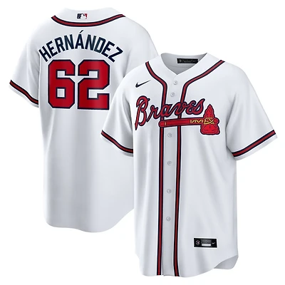 Nike Daysbel Hernandez Atlanta Braves Home Replica Jersey