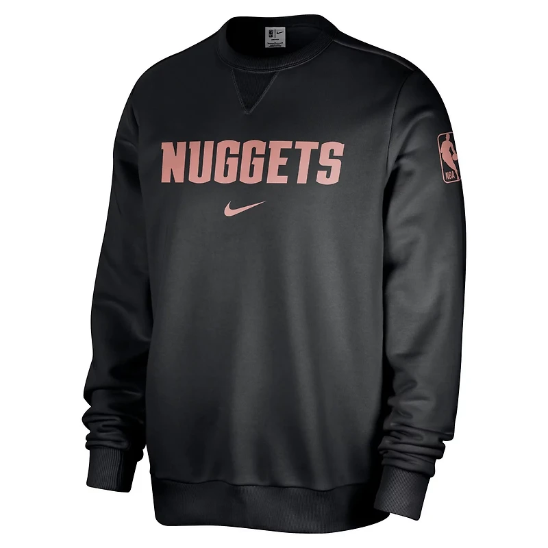 Nike Denver Nuggets Courtside Standard Issue Performance Pullover Sweatshirt